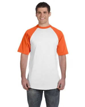 423-Augusta Sportswear-WHITE/ ORANGE