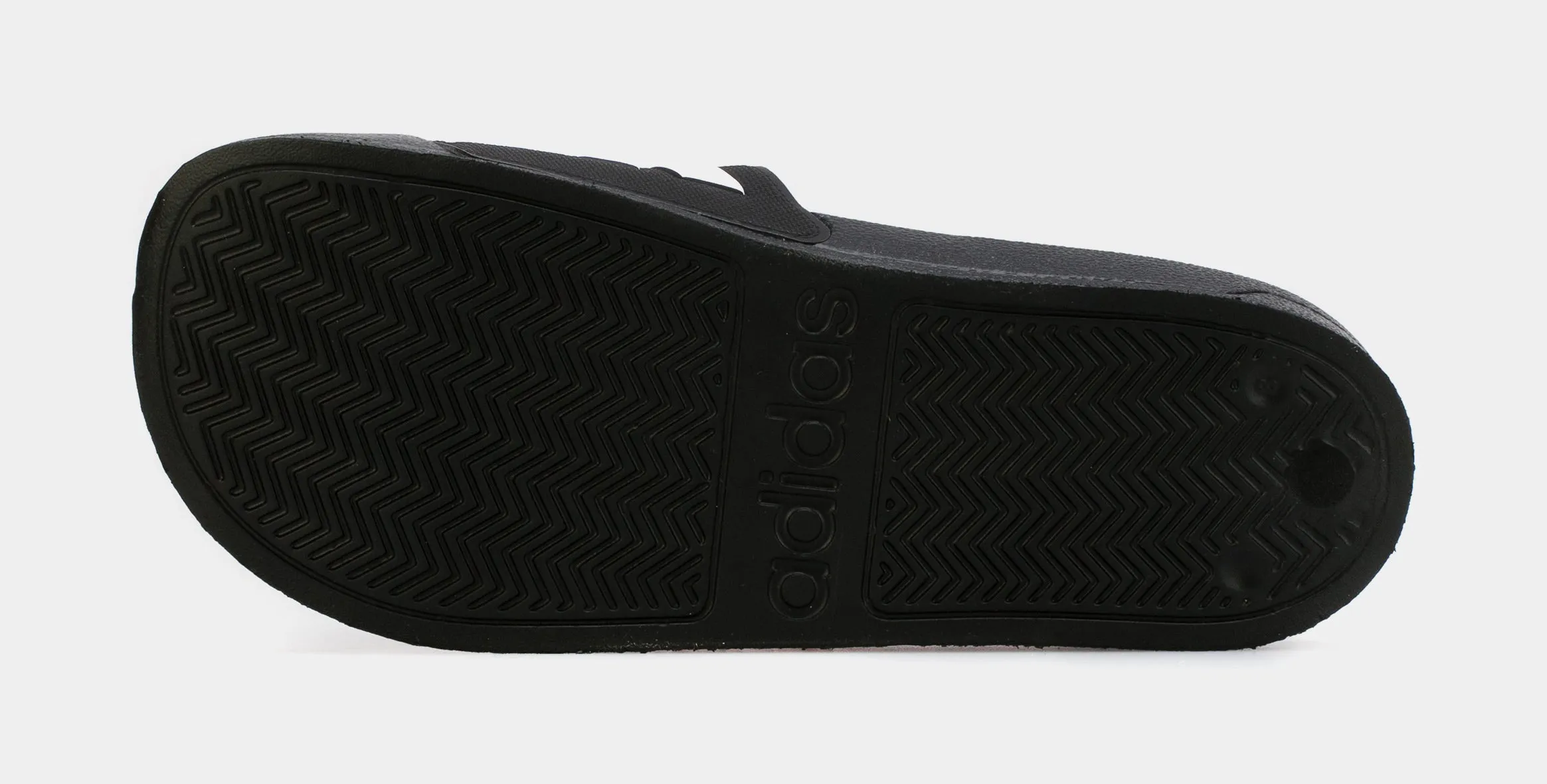 Adilette Cloudfoam Mens Slide Sandal (Black)