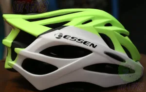 Adult Bicycle Helmet Essen Road Bike Helmet Green White  - Live4bikes