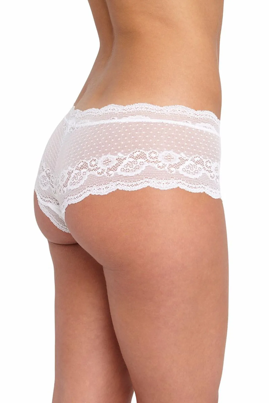 Anouk Lace Culotte, White