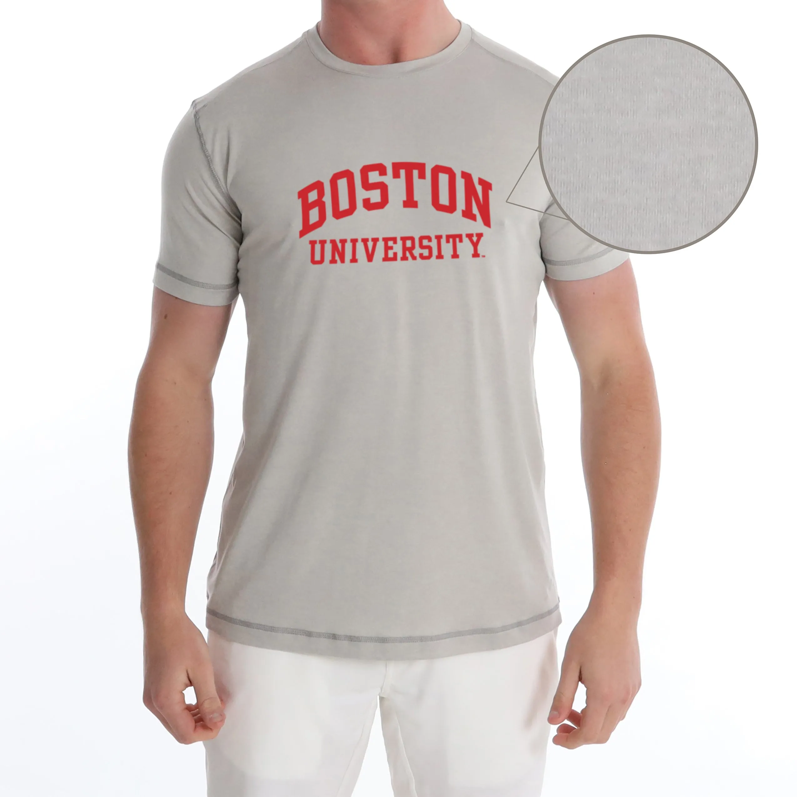 Butter T Boston U - Platinum Heather