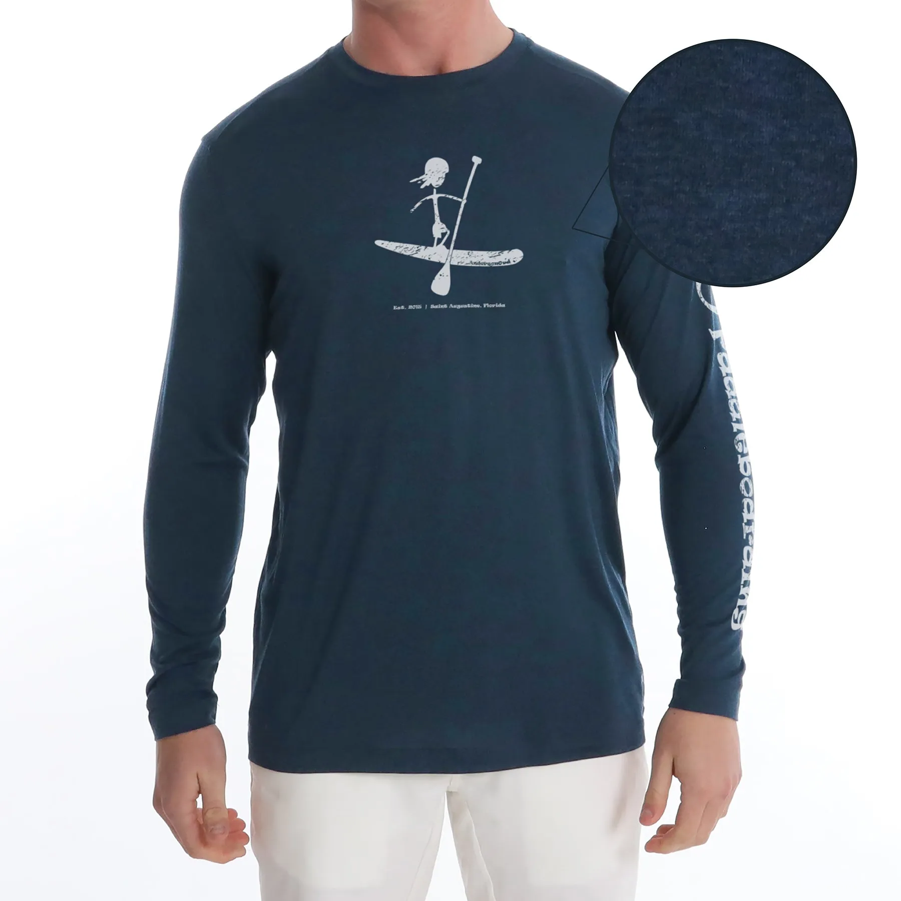 Butter T LS Stick Paddler - Navy Heather