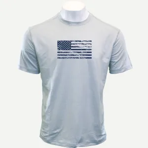 Butter T Vintage Flag - Platinum Heather