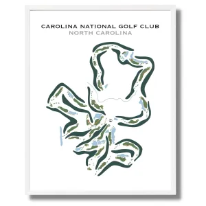 Carolina National Golf Club, North Carolina - Printed Golf Course