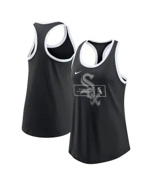 Chicago White Sox X-ray Racerback Performance Nike Women's Tank Top, Black