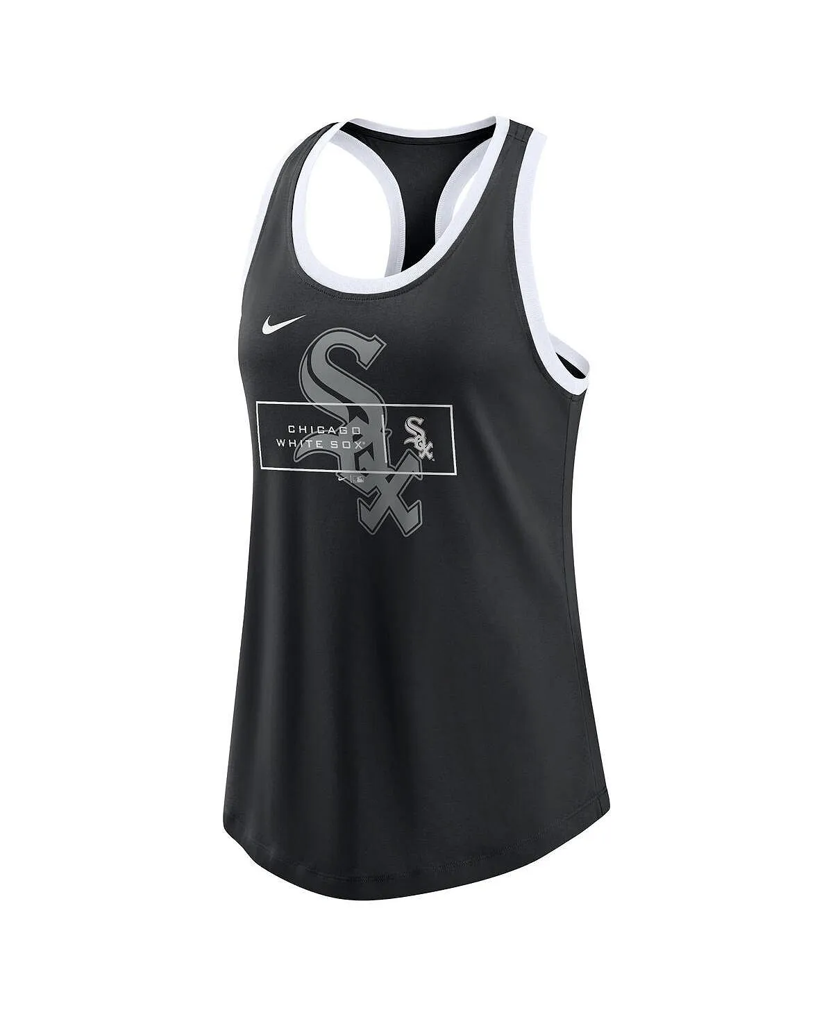 Chicago White Sox X-ray Racerback Performance Nike Women's Tank Top, Black