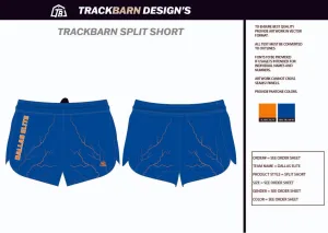 Dallas-Elite- Womens Split Track Short