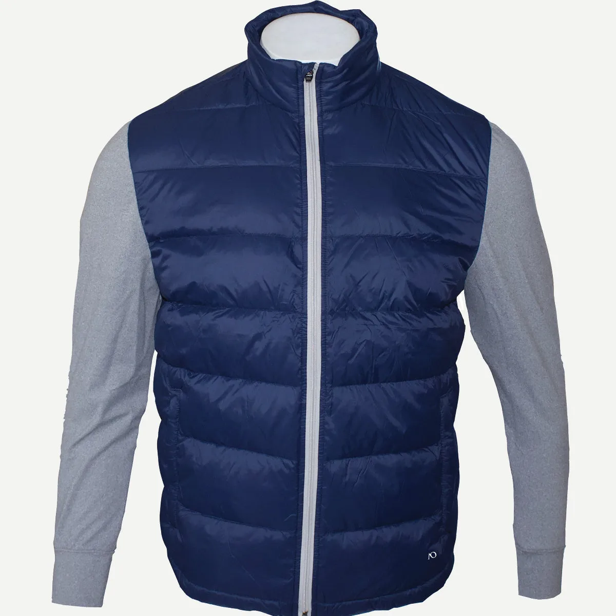 Down Jacket - Patriot Blue/Steel Heather