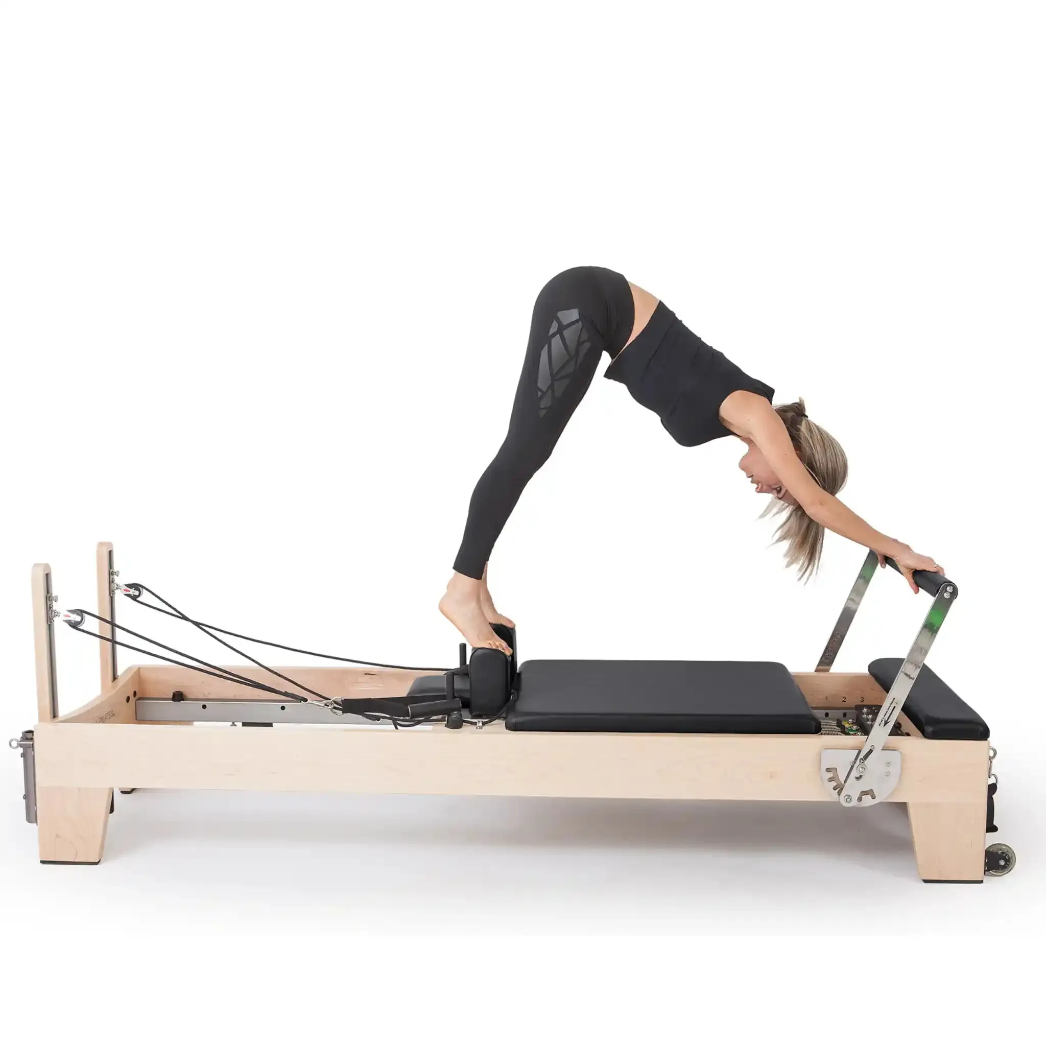 Elina Pilates Elite Reformer Bundle | Black