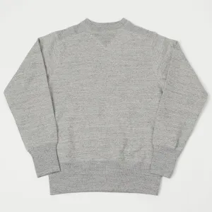 Freewheelers 2224005 Set in Sleeve Sweatshirt - Mix Grey