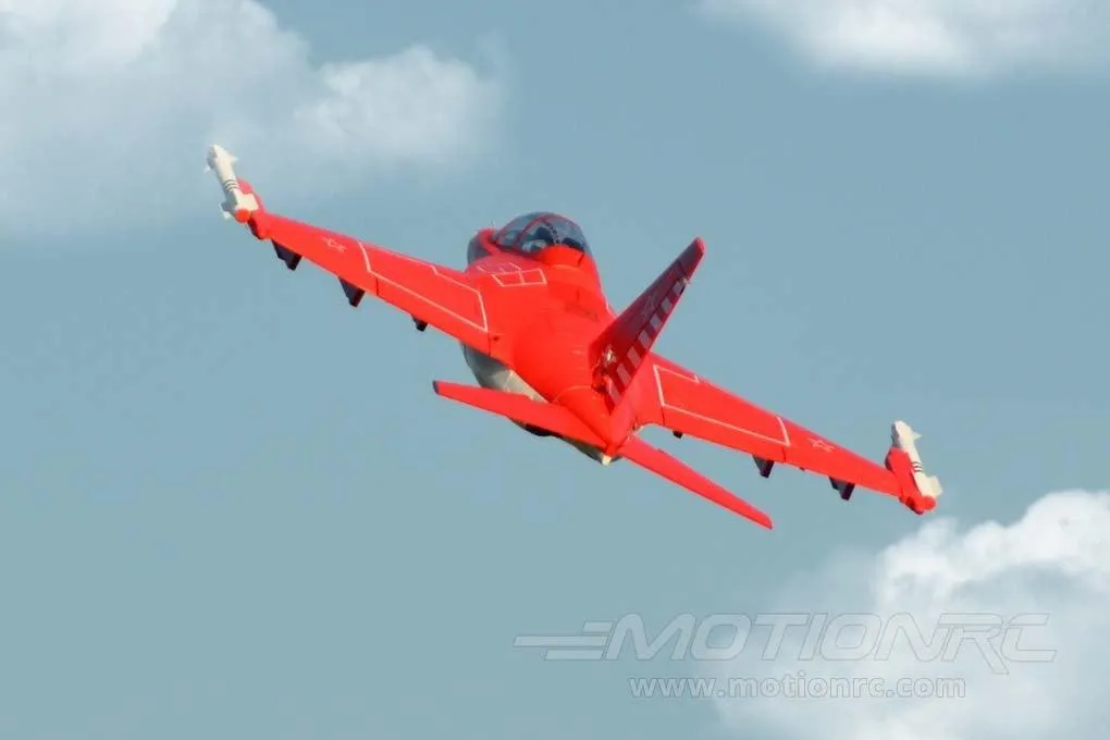 Freewing Yak-130 Red Super Scale Ultra Performance 8S 90mm EDF Jet - PNP