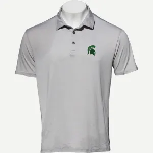 Gamer Polo MSU - Platinum Heather