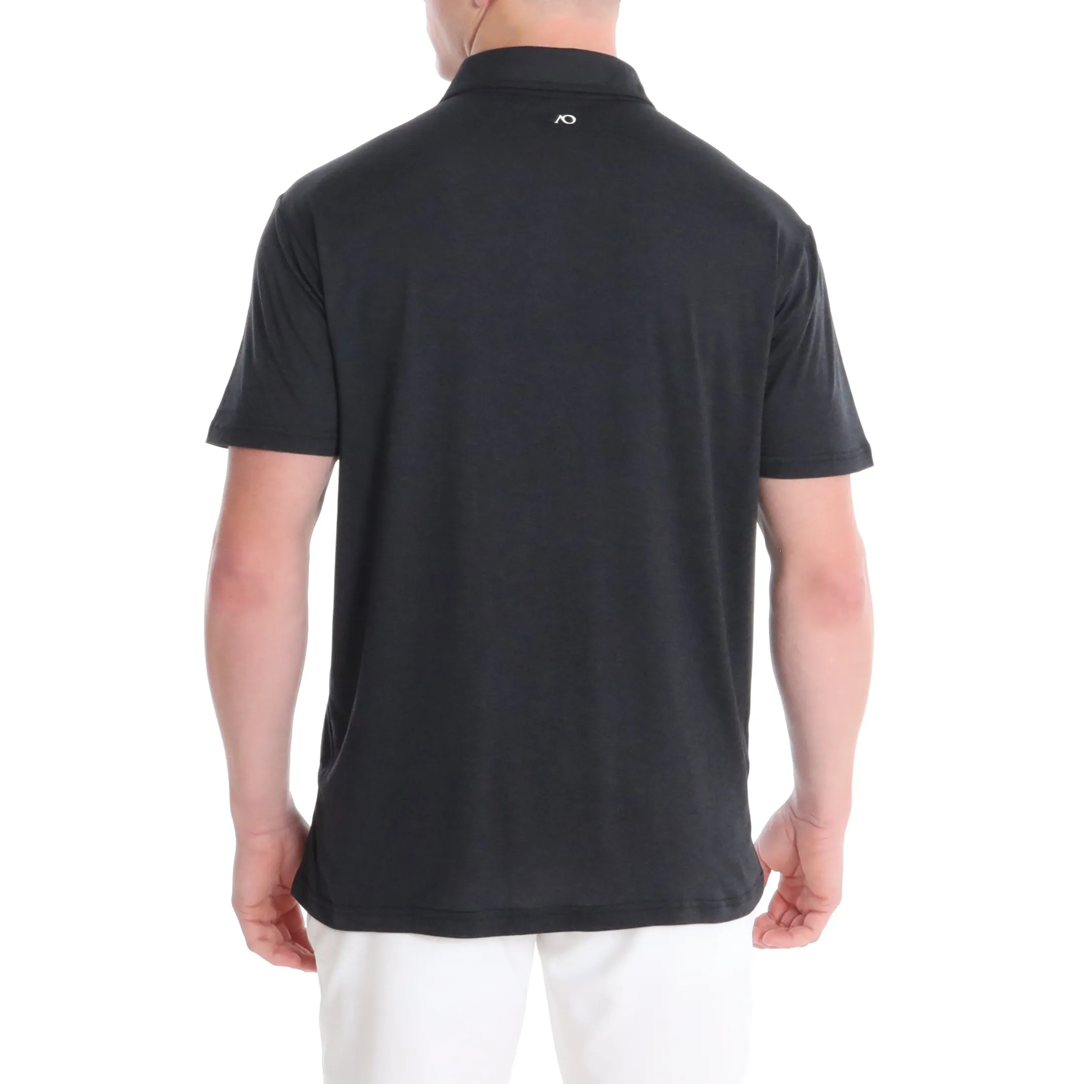 Gamer Polo Utah - Black Heather