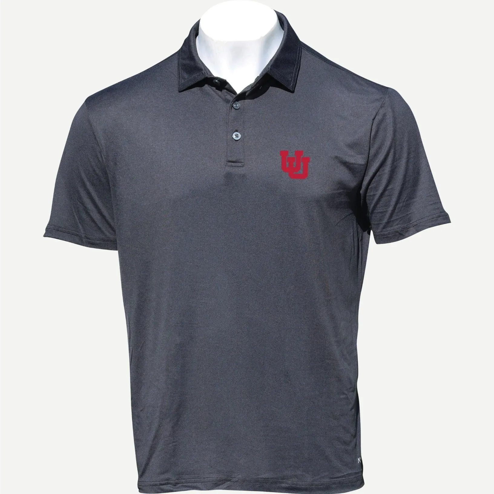 Gamer Polo Utah - Black Heather