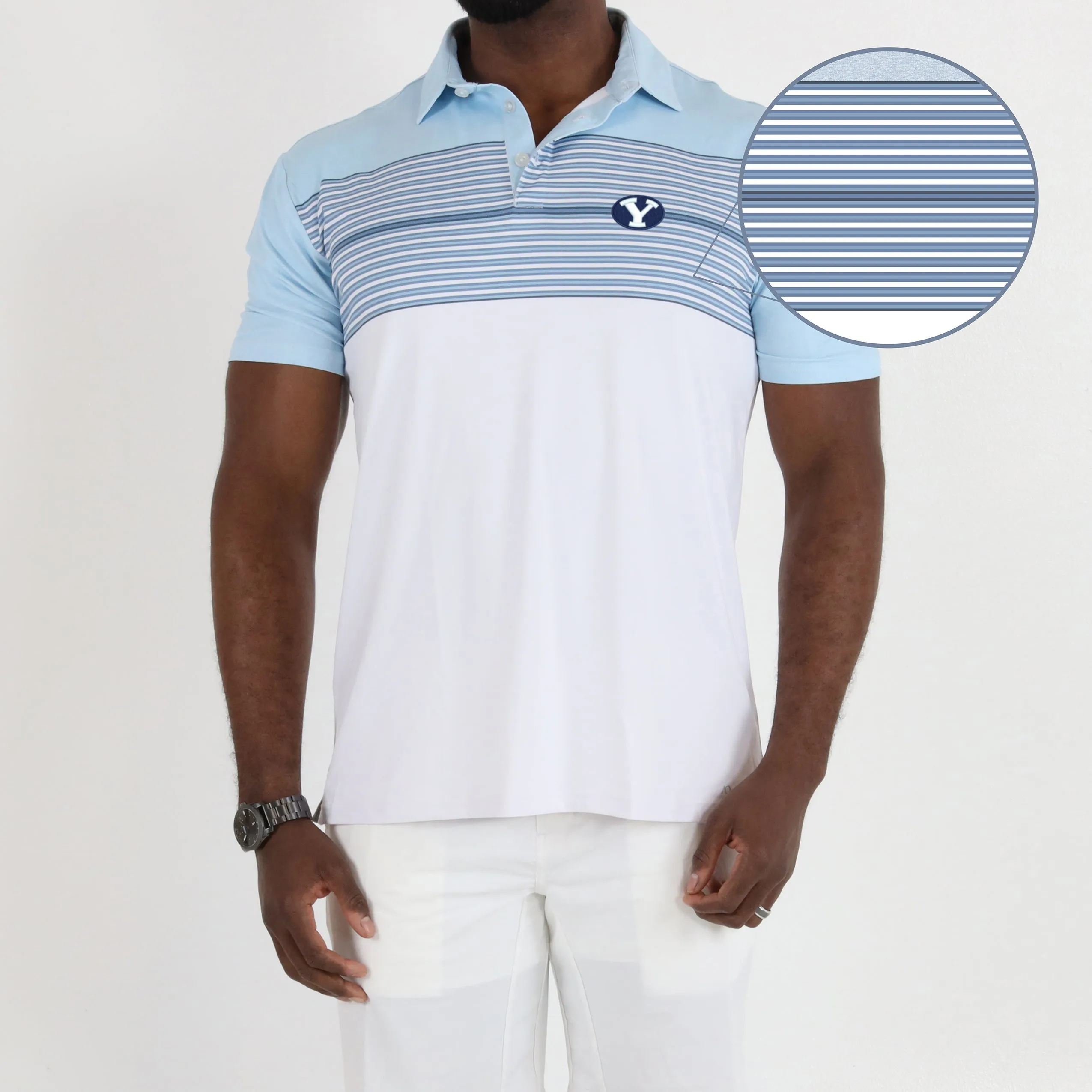 Horizon Polo Oval Y - Blue Mist