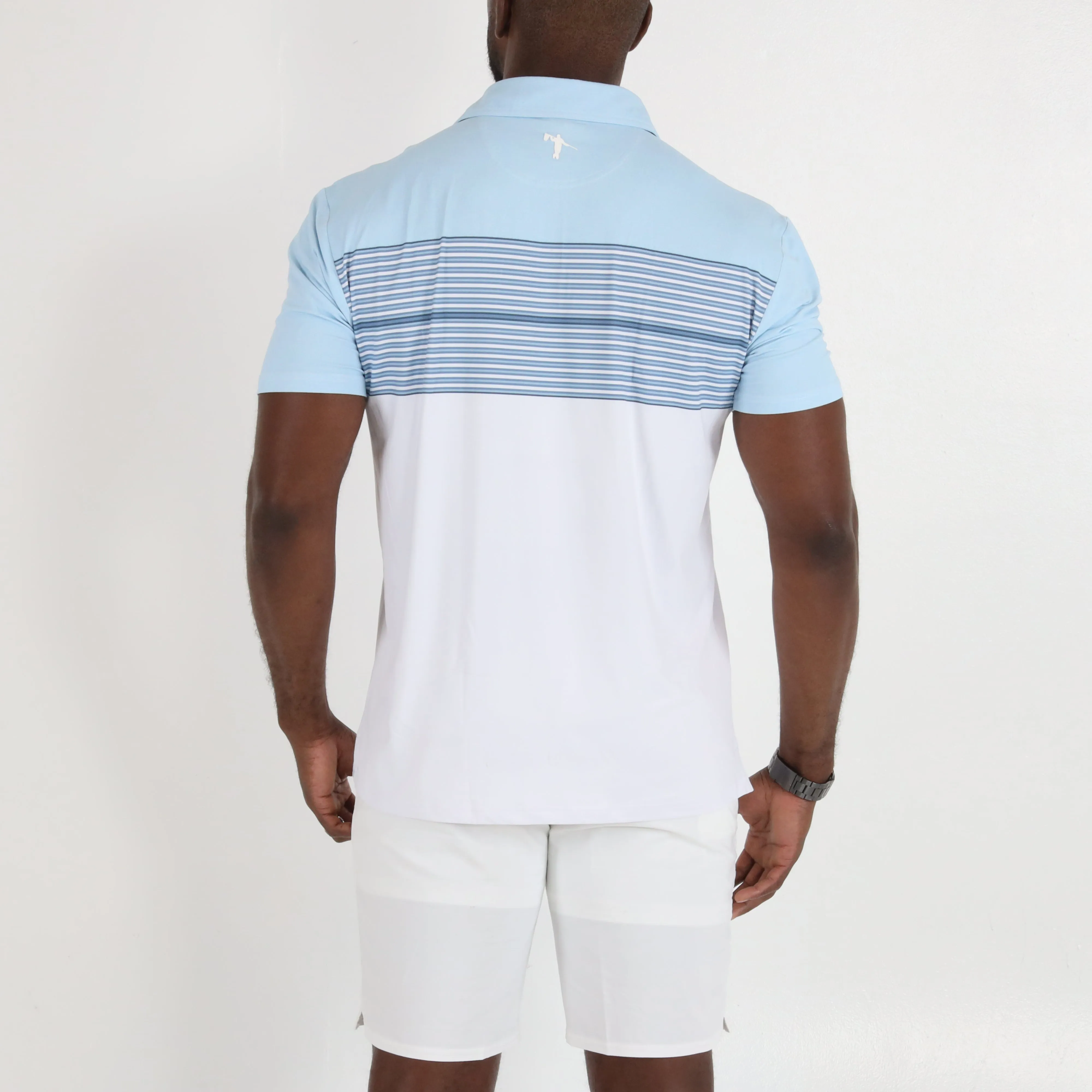 Horizon Polo Oval Y - Blue Mist