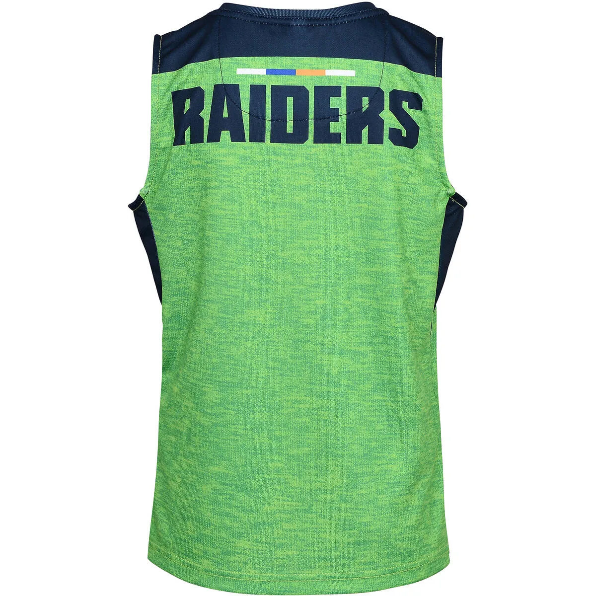 ISC Canberra Raiders 2023 Kids Training Singlet - Green/Navy