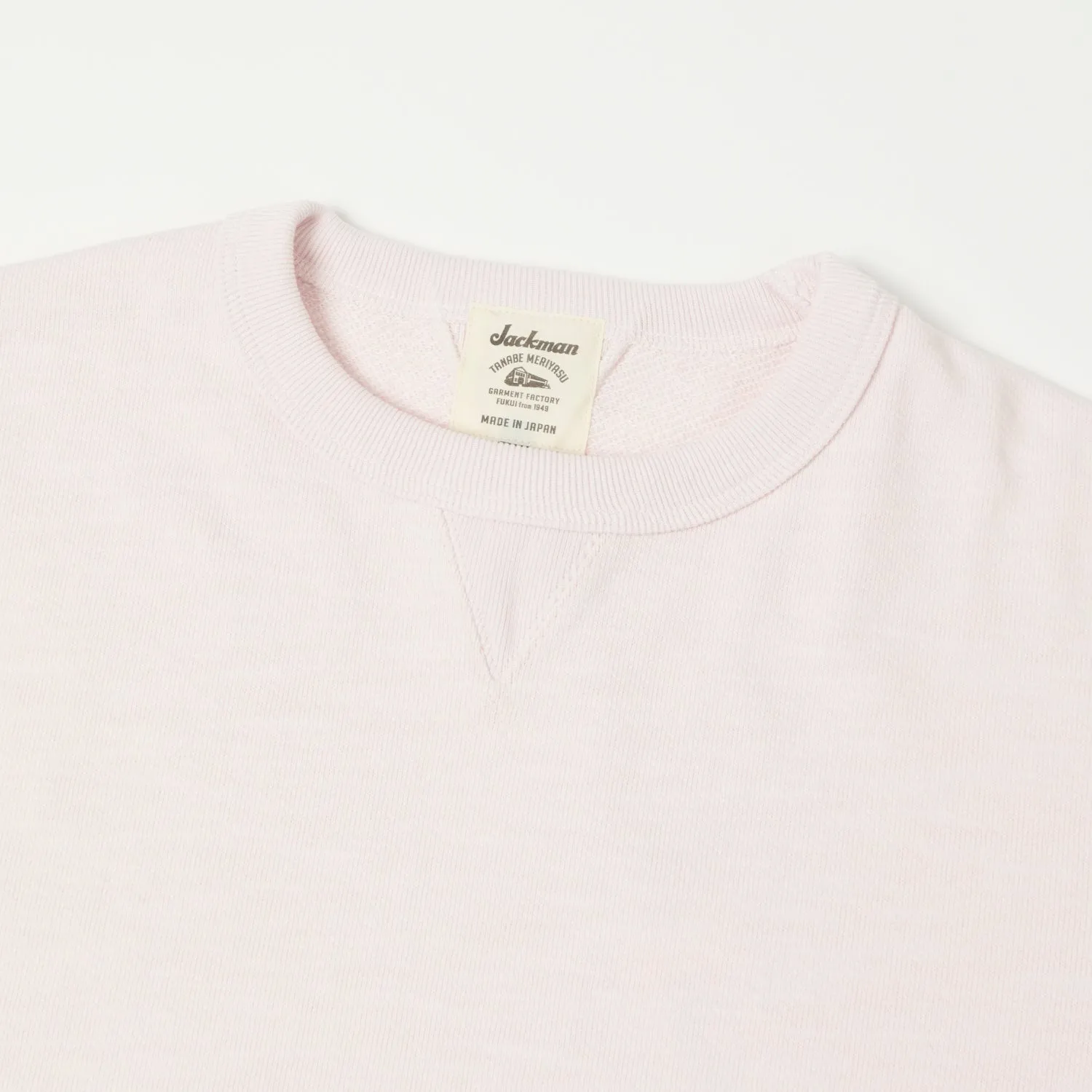 Jackman JM7292 GG Crewneck Sweatshirt - Pale Pink