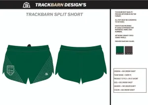 Kern-T-C Womens Split Track Short