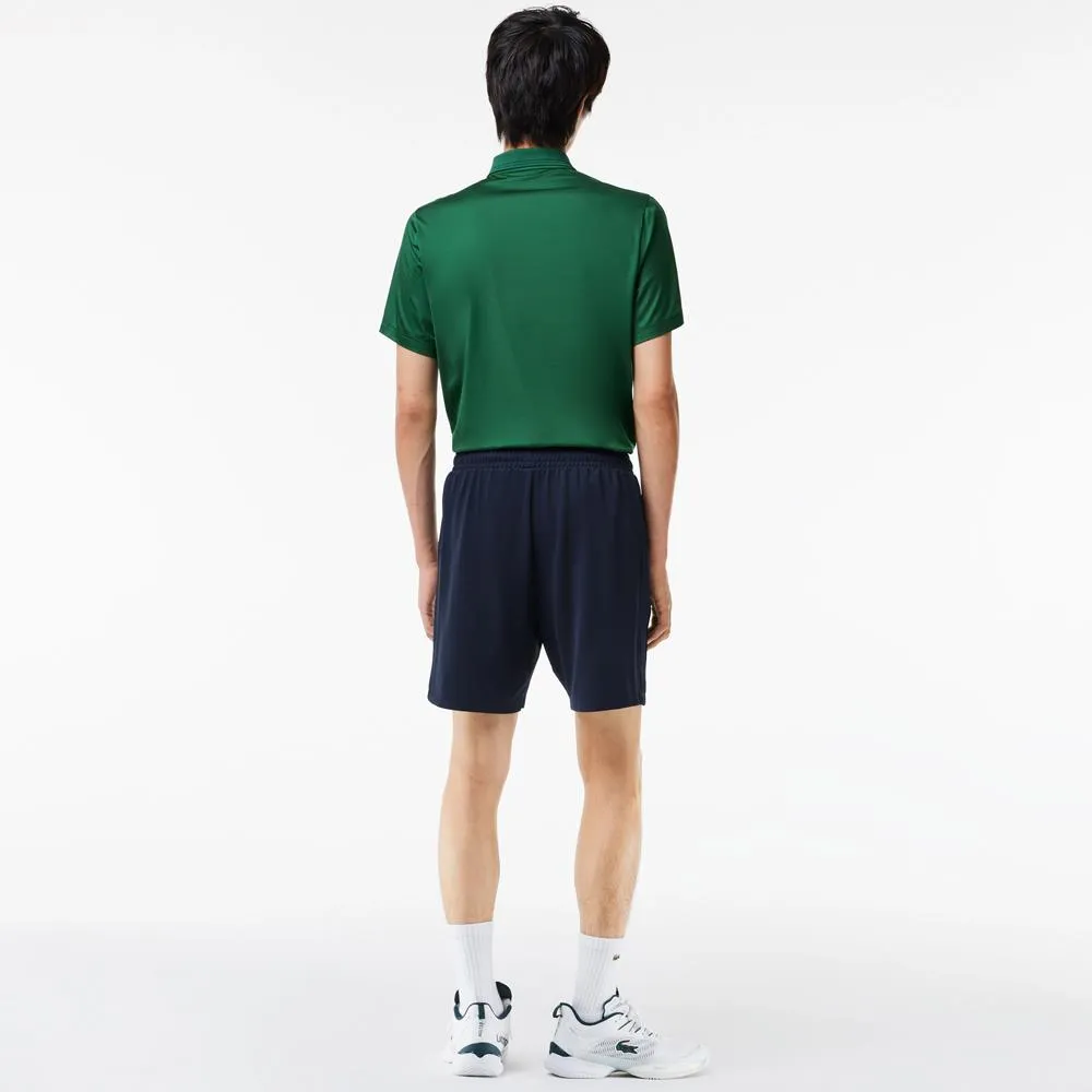 Lacoste Men's Recycled Fiber Tennis Short - Navy Blue