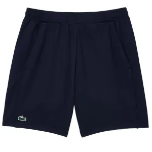 Lacoste Men's Recycled Fiber Tennis Short - Navy Blue