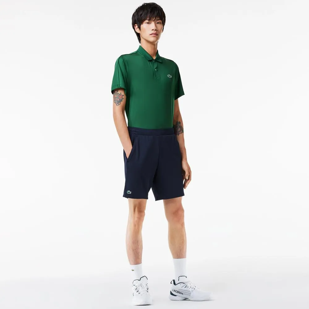 Lacoste Men's Recycled Fiber Tennis Short - Navy Blue