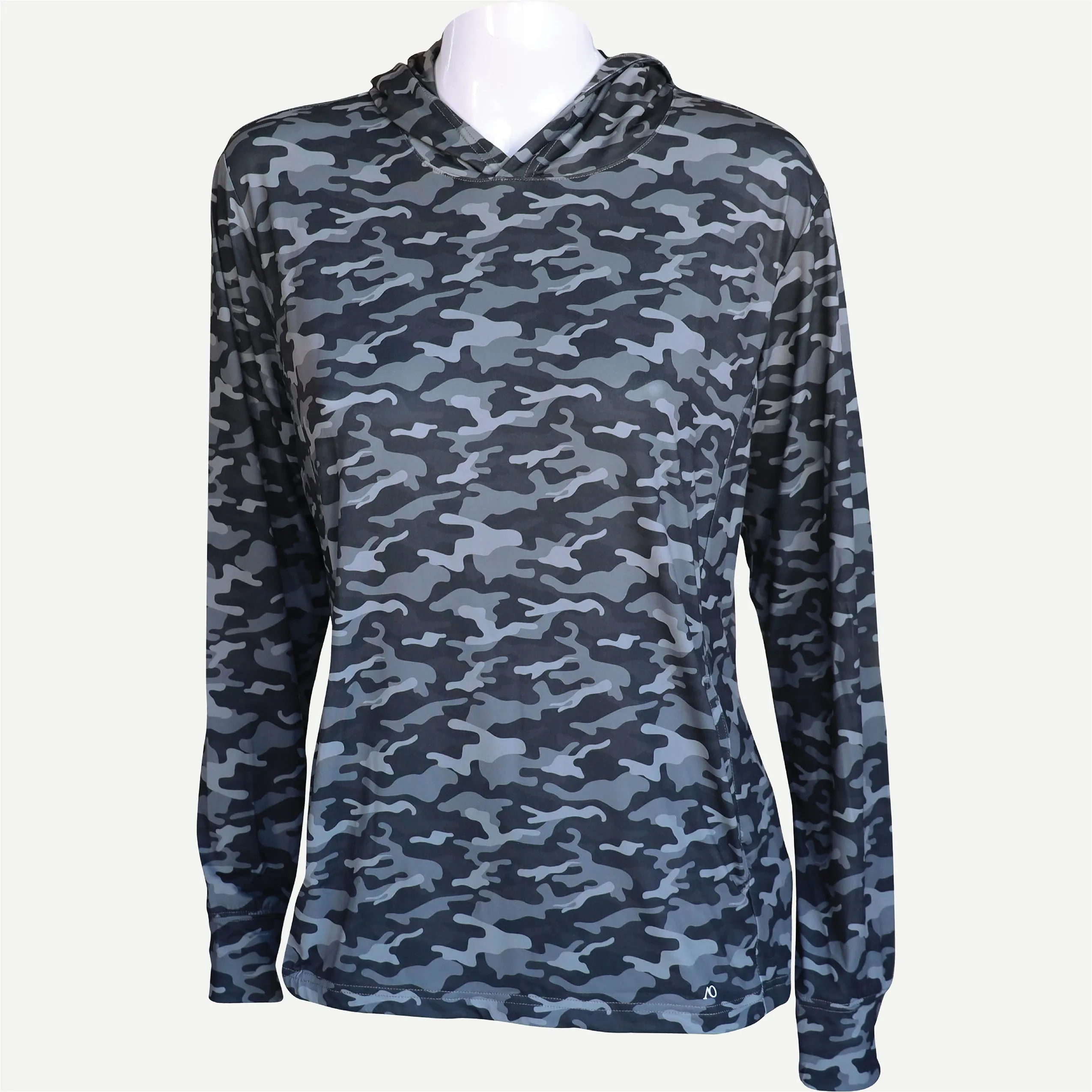 Ladies Blacks Beach Hoodie - Black Camo