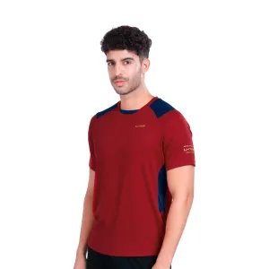 Li-Ning Flip Side T-Shirt (MAROON ; S)