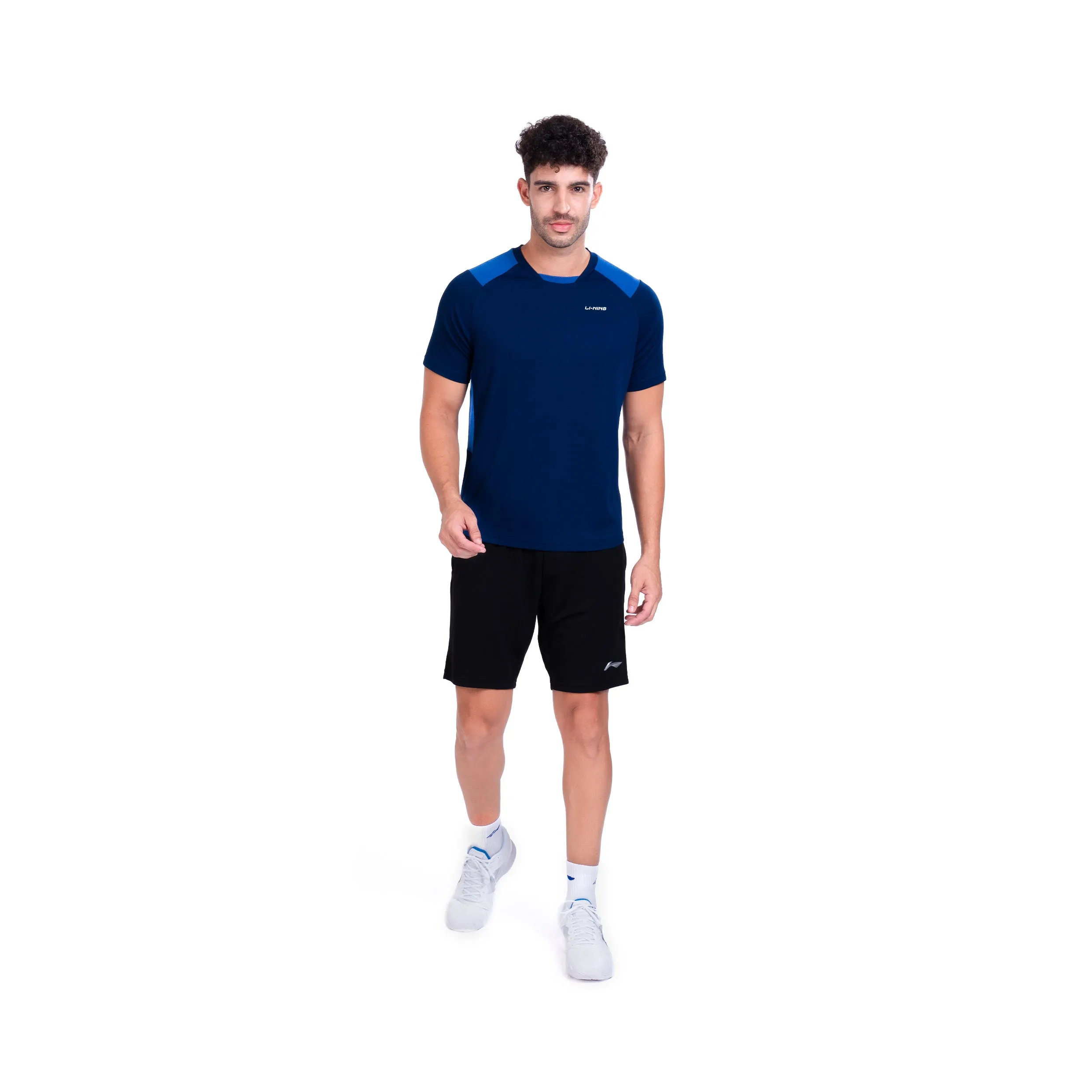 Li-Ning Flip Side T-Shirt (NAVY ; 2XL)