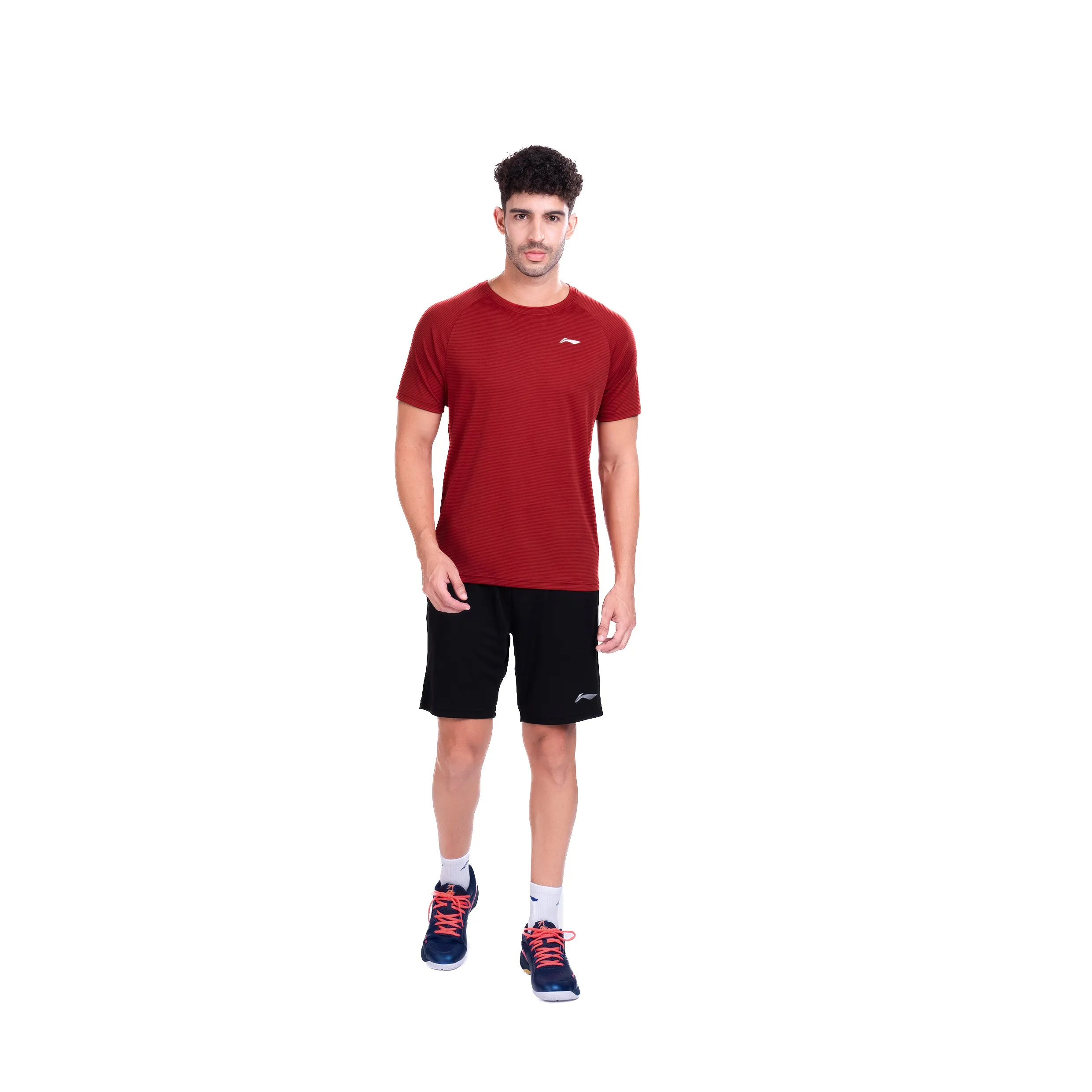 Li-Ning Raglan T-Shirt (RED ; 3XS)