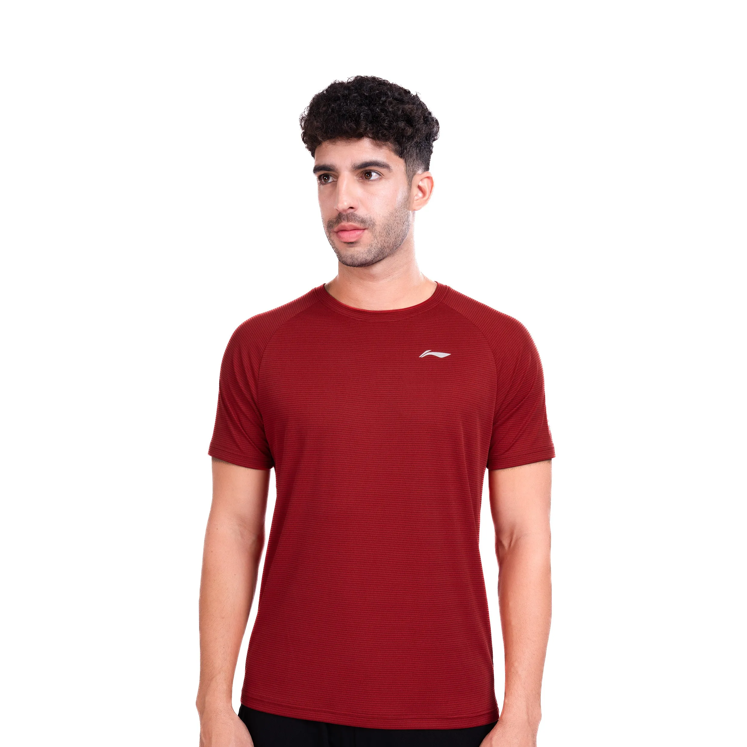 Li-Ning Raglan T-Shirt (RED ; 3XS)