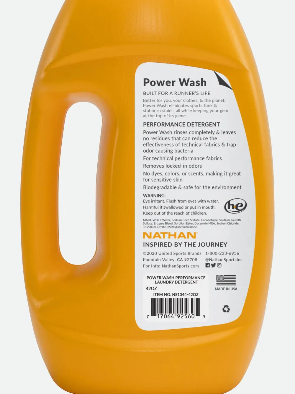 Nathan | Power Wash Performance Detergent