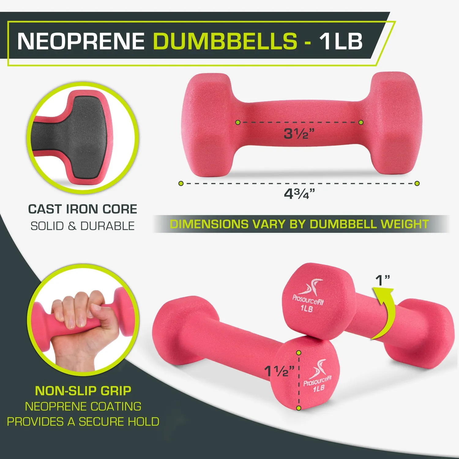 Neoprene Dumbbells