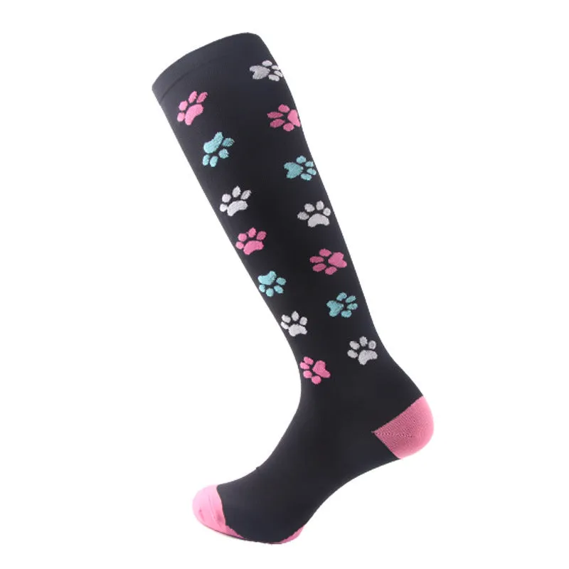 New long tube sports compression socks