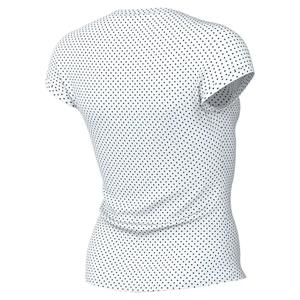 Nike Court Dri-FIT Women's Short-Sleeve Tennis Top (Slim Fit)