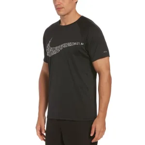 Nike - JDI Swoosh Short Sleeve Hydroguard (Black)