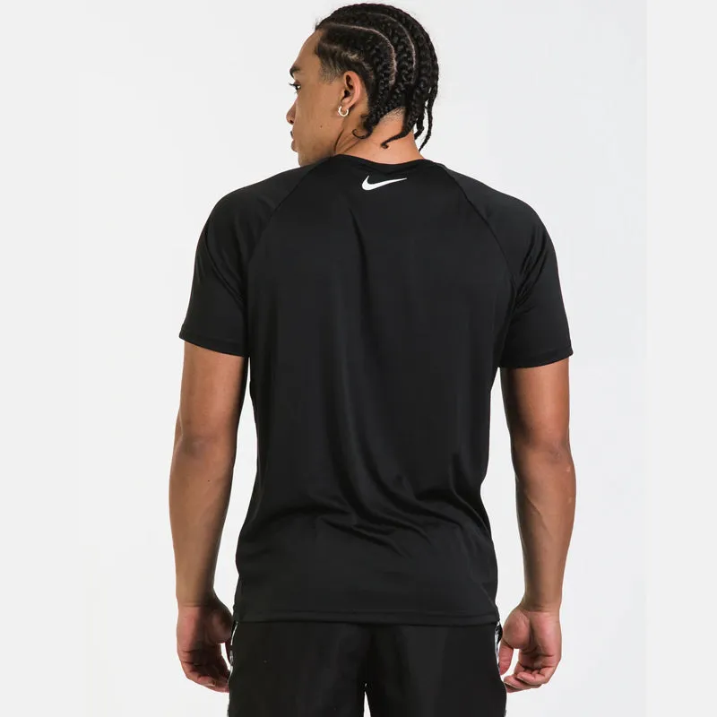 Nike - JDI Swoosh Short Sleeve Hydroguard (Black)