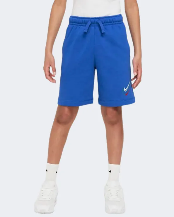 Nike Sportswear Boys Lifestyle Short Royal Blue Dx2298-480