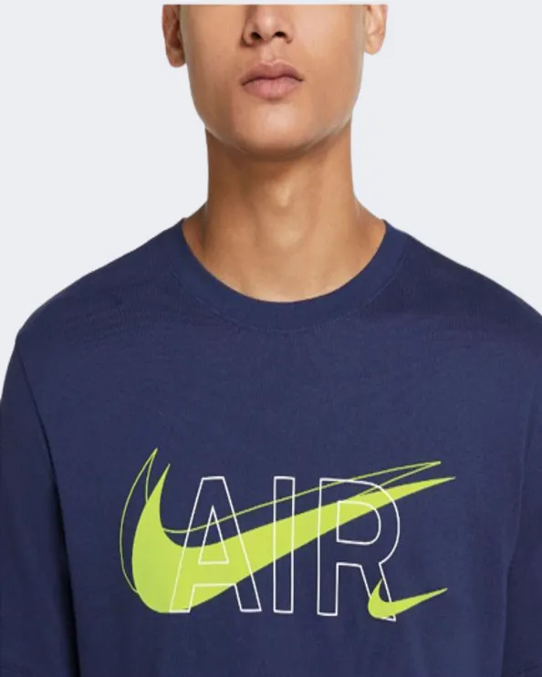 Nike Sportswear Men Lifestyle T-Shirt Navy Dd9702-410