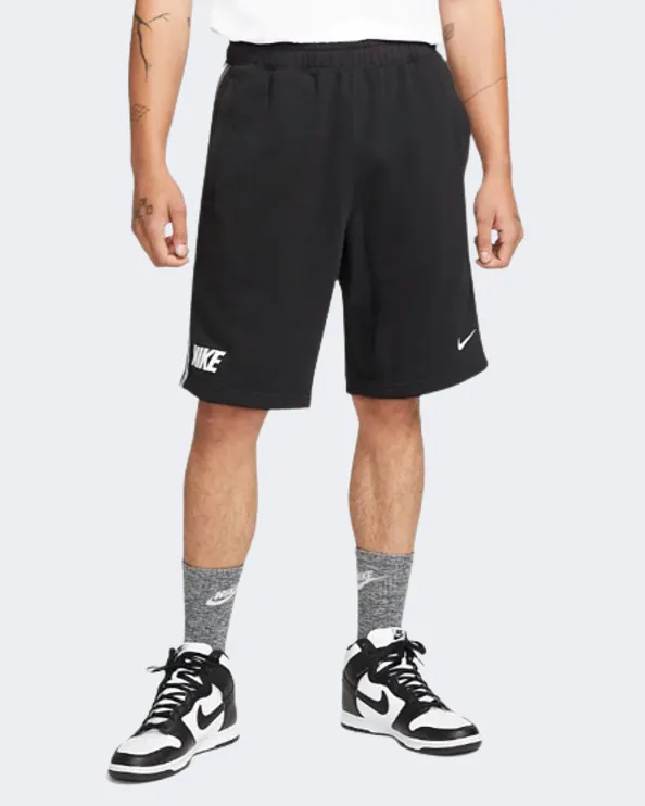 Nike Sportswear Repeat French Terry Men Lifestyle  Short Black/White