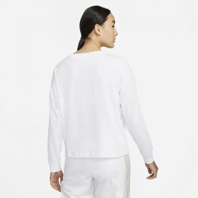 Nike Sportswear Women Lifestyle Long Sleeve White