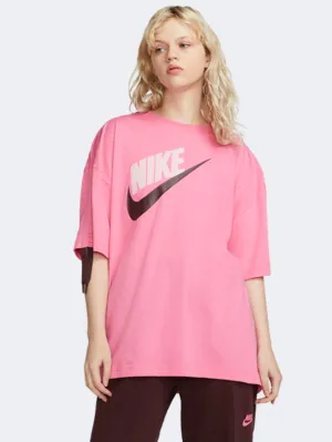 Nike Sportswear Women Lifestyle T-Shirt Pink