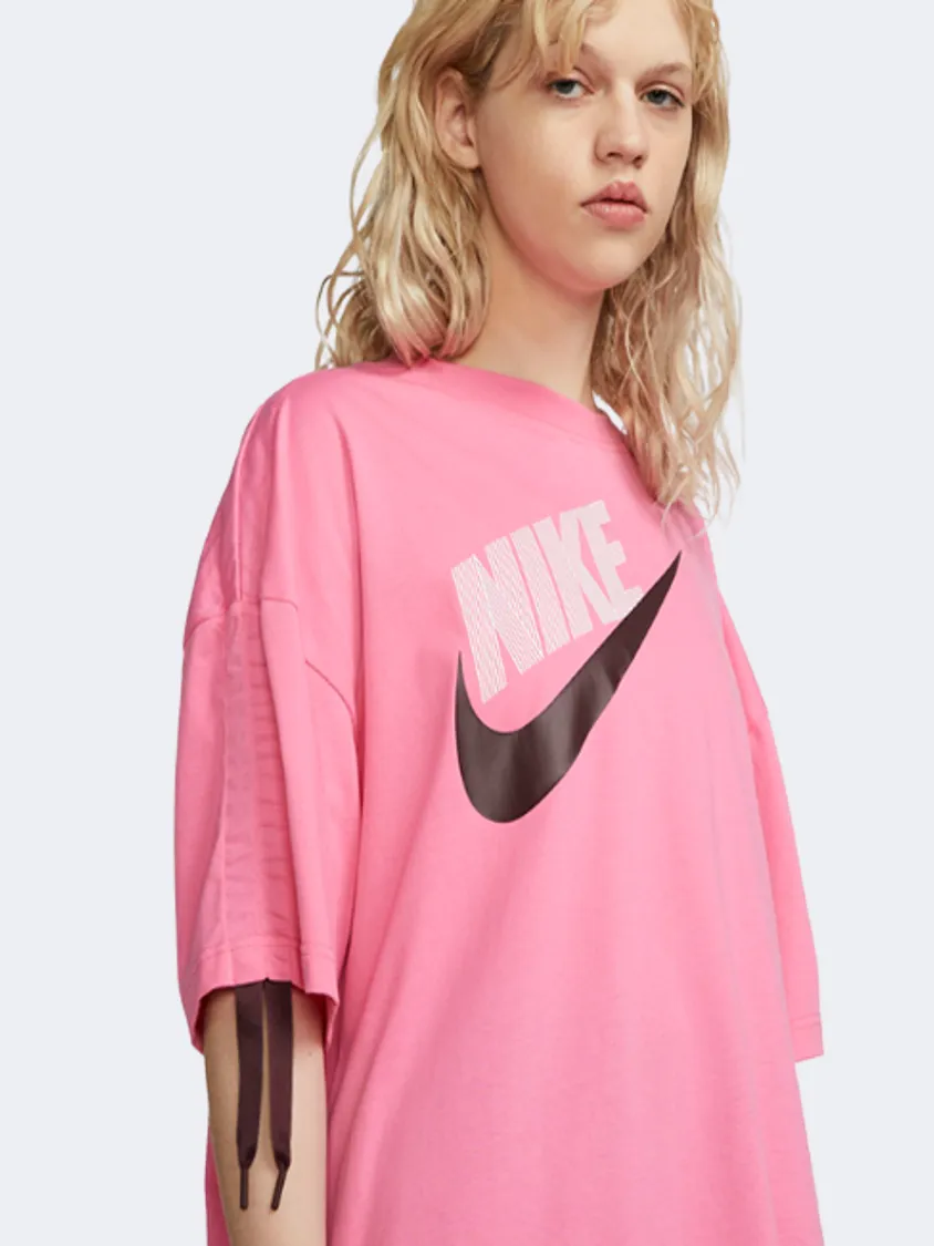 Nike Sportswear Women Lifestyle T-Shirt Pink