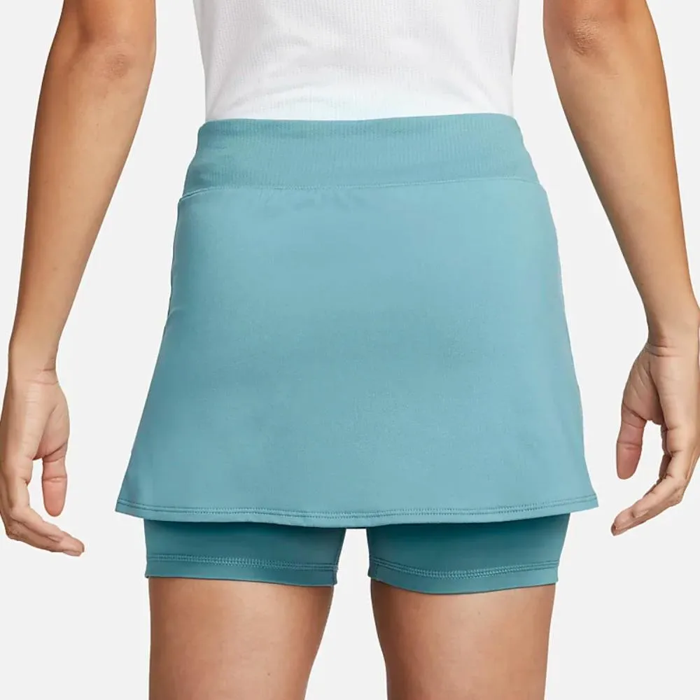 Nike Women's Victory Straight Skirt - Noise Aqua/White