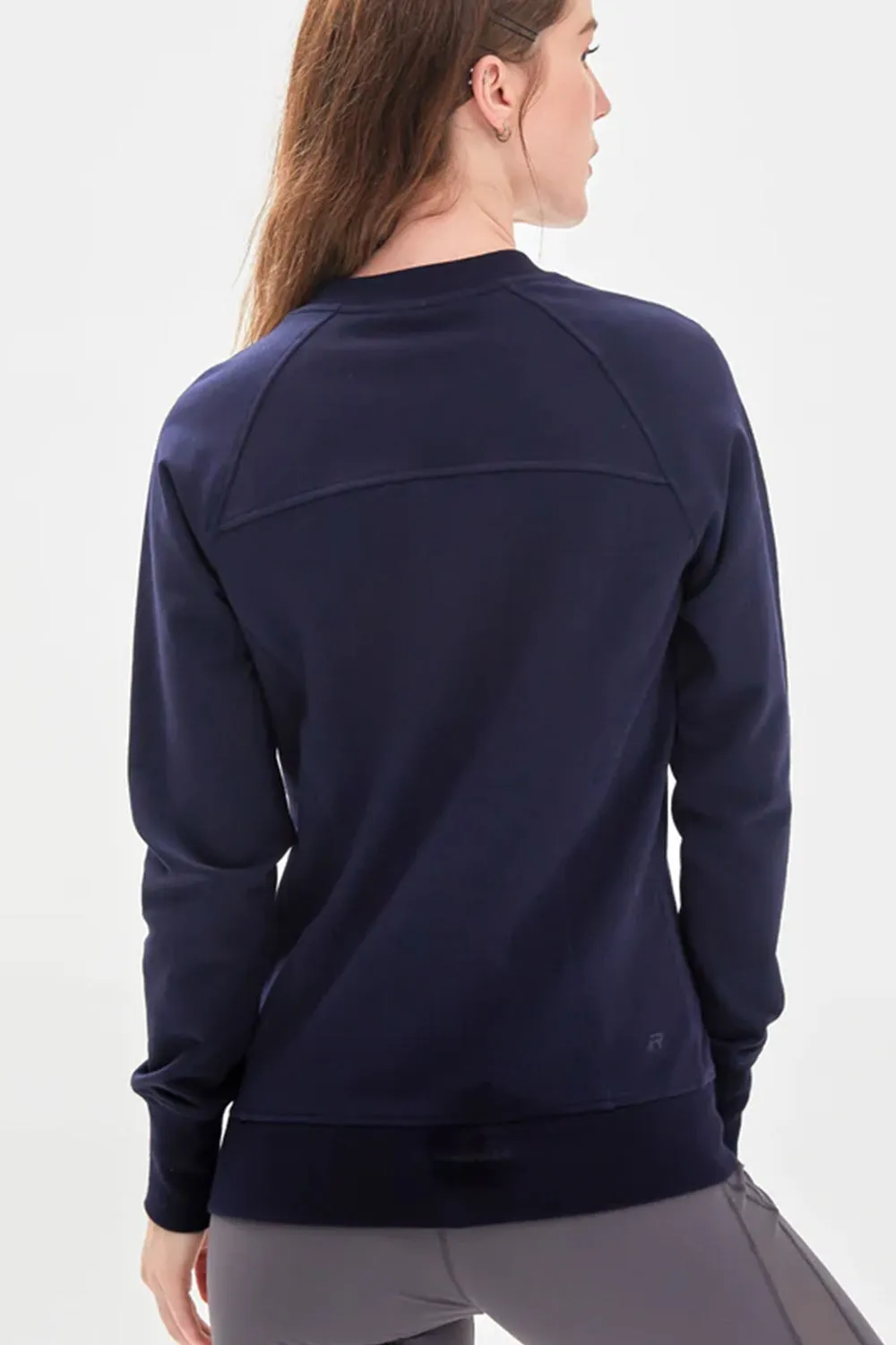 Nora Navy Sweatshirt