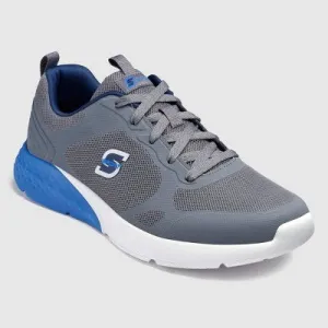 Open Box - S Sport By Skechers Men's Troy Sneakers - Gray/Blue 9