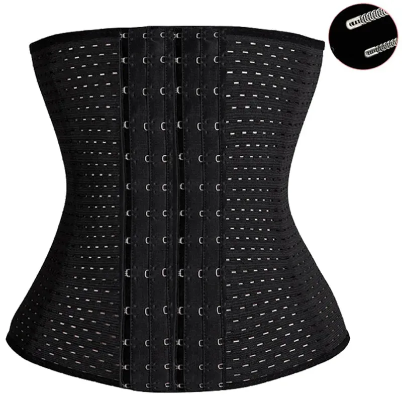 Plus Size Steel Boned Waist Trainer Corset