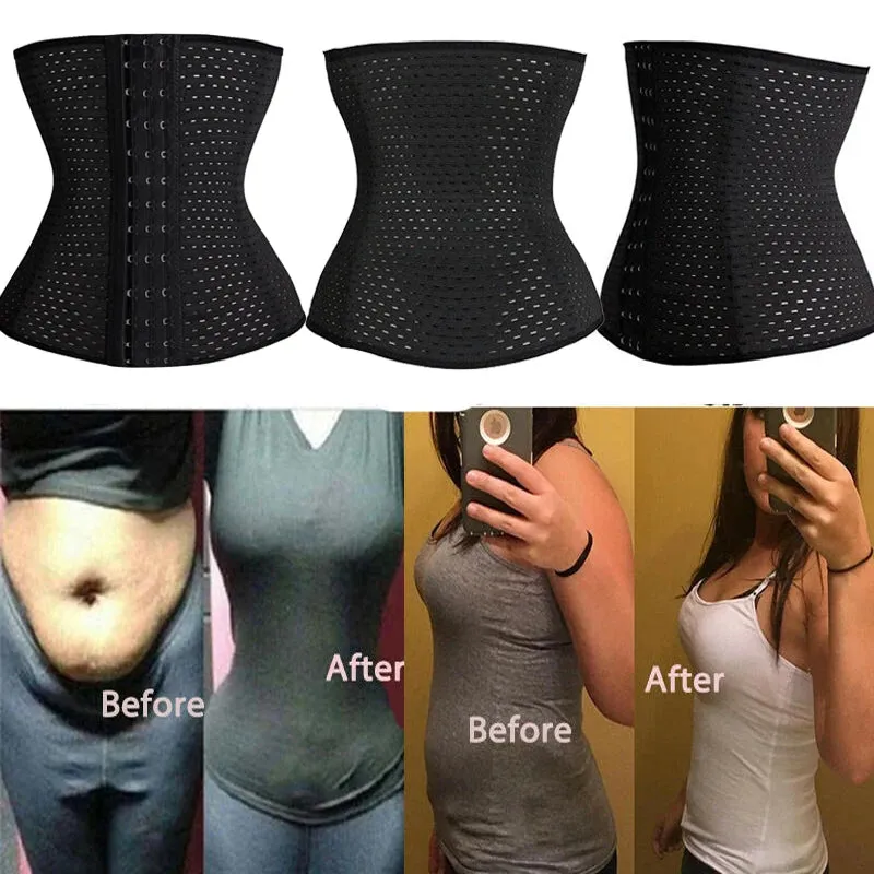 Plus Size Steel Boned Waist Trainer Corset