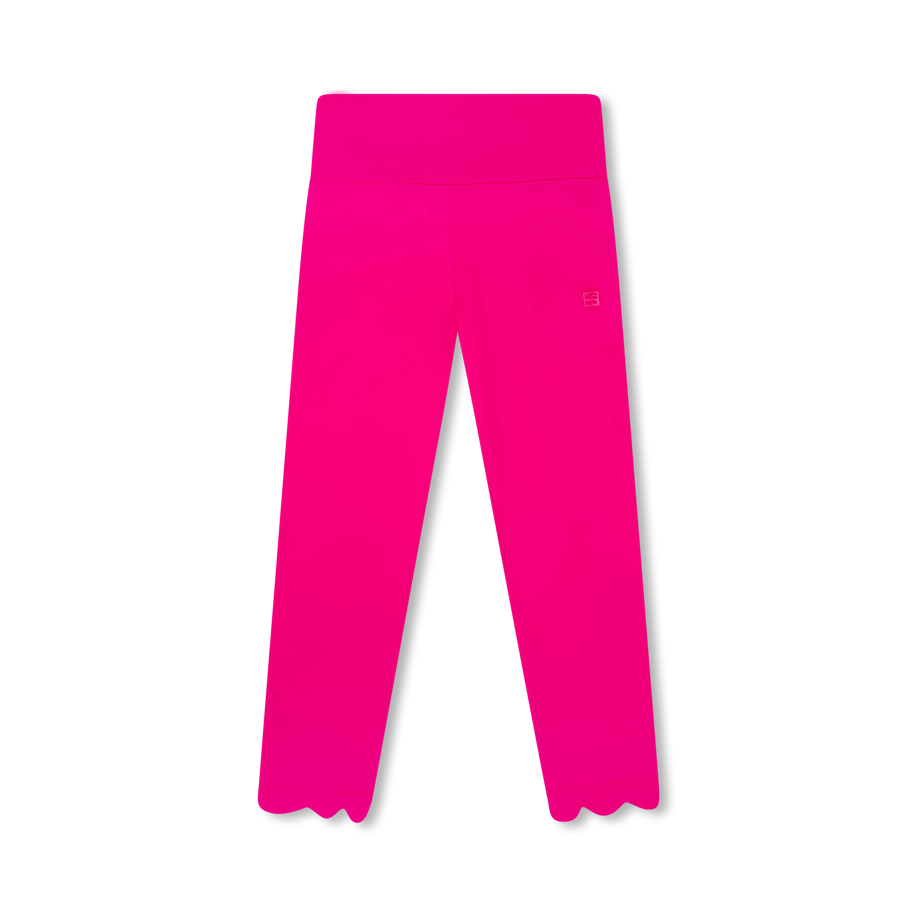 Power Pink Sadie Scallop Legging