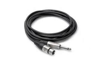 Pro Mic Cable, XLR 3 Pin Female to 1/4" TR, 10 foot